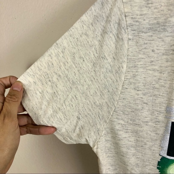 Haikyu 2nd season Anime beige cream short sleeve graphic tee womens size Medium - Picture 6 of 6